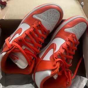Worn Nike Dunks
